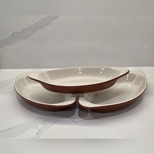 H. F. Coors Chefsware 75H Au Gratin Casserole Dishes-Set Of 3